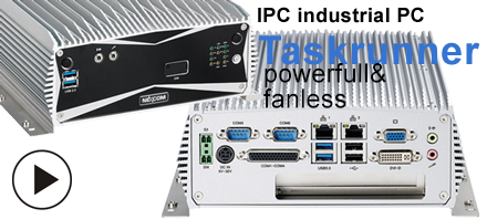 Taskrunner fanless, Intel® Core i5 / i7